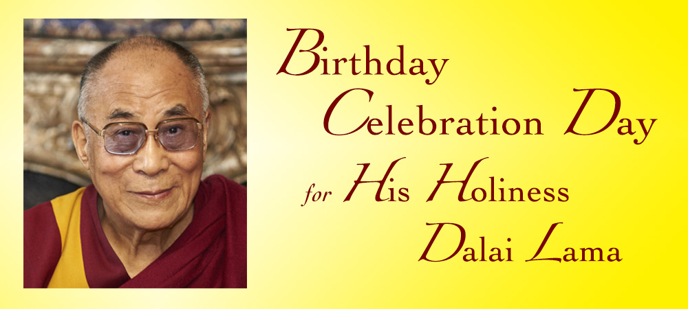 Event: Dalai Lama Birthday